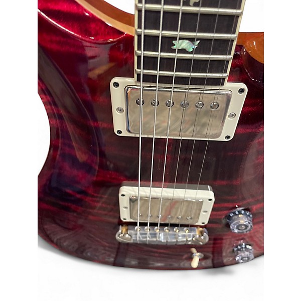 Used PRS McCarty Crimson Red Burst Solid Body Electric Guitar