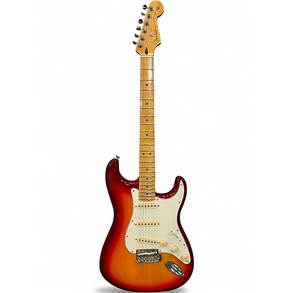 Used Fender Player II stratocaster Chambered ash Aged Cherry Burst Hollow Body Electric Guitar