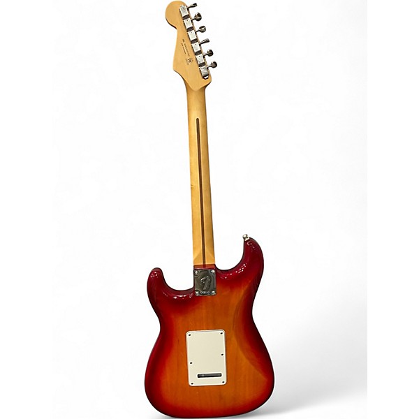 Used Fender Player II stratocaster Chambered ash Aged Cherry Burst Hollow Body Electric Guitar