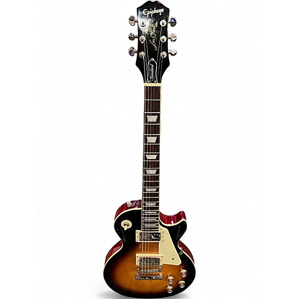 Used Epiphone Les Paul Standard Tobacco Sunburst Solid Body Electric Guitar