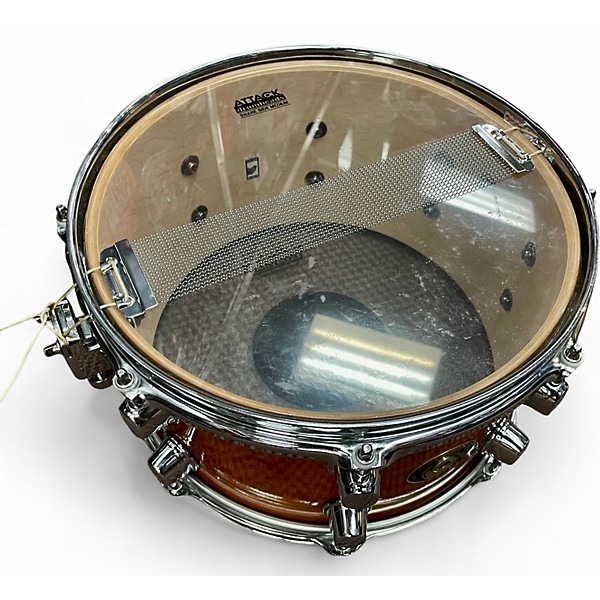 Used Mapex 13X7 Black Panther Premium Snare Maple Drum