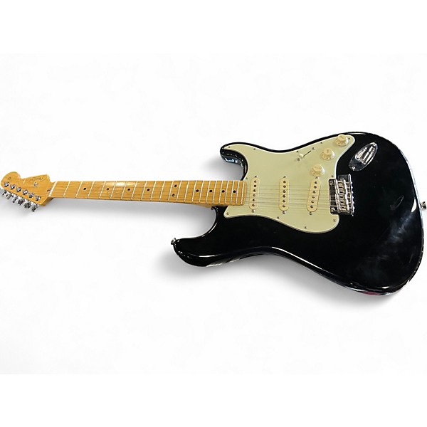Used Fender American Professional II Stratocaster Black Solid Body Electric Guitar