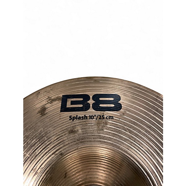 Used SABIAN 10in B8 Splash Cymbal