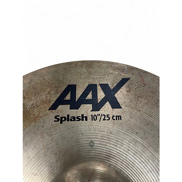 Used SABIAN 10in AAX SPLASH Cymbal