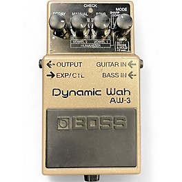 Used BOSS AW3 Dynamic Wah Effect Pedal