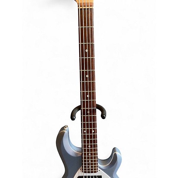 Used Sterling by Music Man Stingray 5 Grey Electric Bass Guitar
