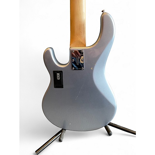 Used Sterling by Music Man Stingray 5 Grey Electric Bass Guitar