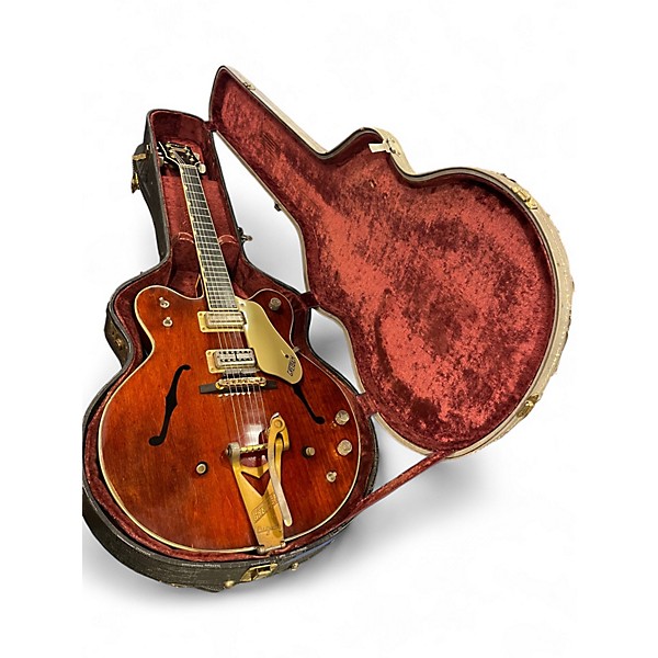 Vintage 1965 Gretsch Chet Atkins Country Gentleman 6122 Walnut Hollow Body Electric Guitar