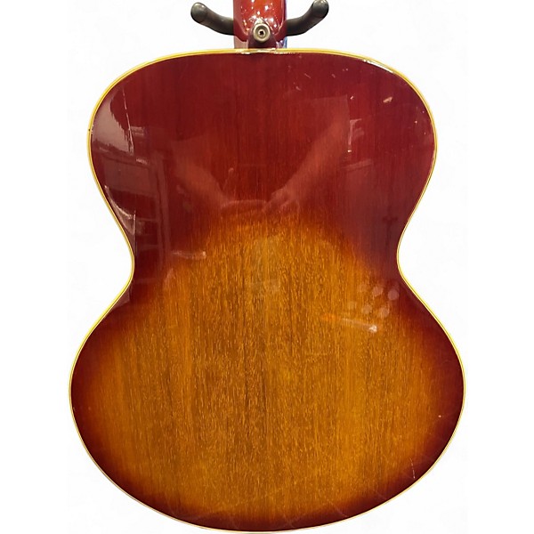 Vintage 1970s Ibanez 698-12 Cherry Sunburst 12 String Acoustic Guitar