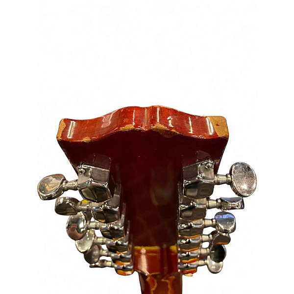 Vintage 1970s Ibanez 698-12 Cherry Sunburst 12 String Acoustic Guitar