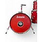Used Ludwig 3 Piece ROCKER Candy Apple Red Drum Kit thumbnail