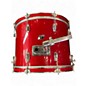 Used Ludwig 3 Piece ROCKER Candy Apple Red Drum Kit