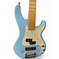 Used 2011 G&L USA SB2 light blue Electric Bass Guitar