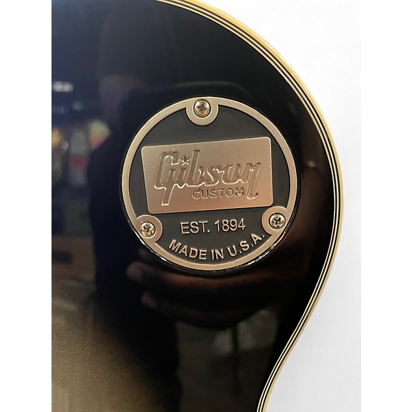 Used 2010s Gibson Custom Shop Les Paul Custom Silverburst Silverburst Solid Body Electric Guitar