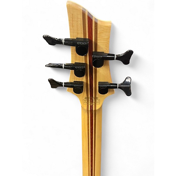 Used Schecter Guitar Research SLS ELITE 5 TRANS BURST Electric Bass Guitar