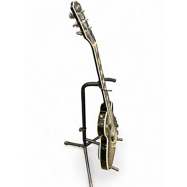 Used Epiphone  LES PAUL CUSTOM SILVER BURST Solid Body Electric Guitar