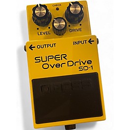 Used BOSS SD1 Super Overdrive Effect Pedal