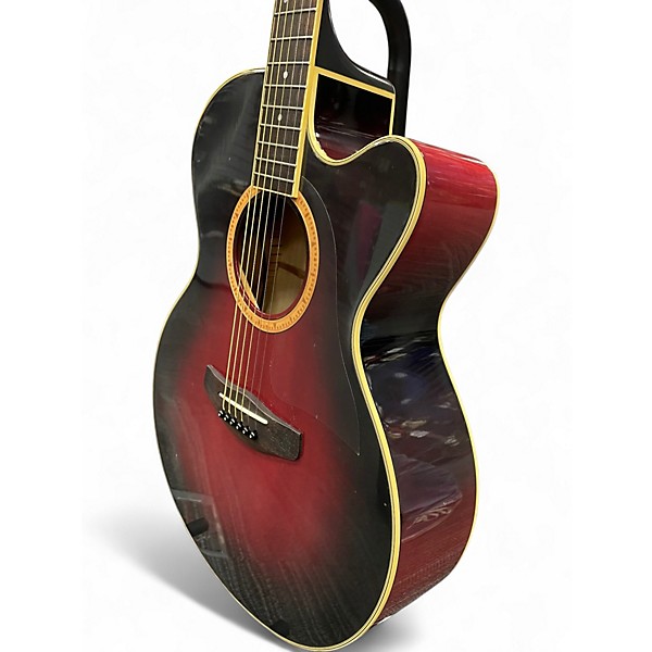Used Yamaha CPX-8 Redburst Acoustic Electric Guitar Redburst