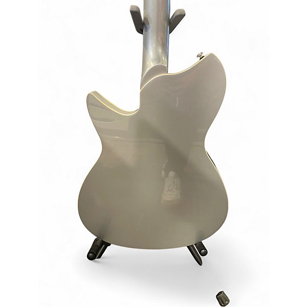 Used Rivolta Mondo Combinata Metallic Silver Solid Body Electric Guitar