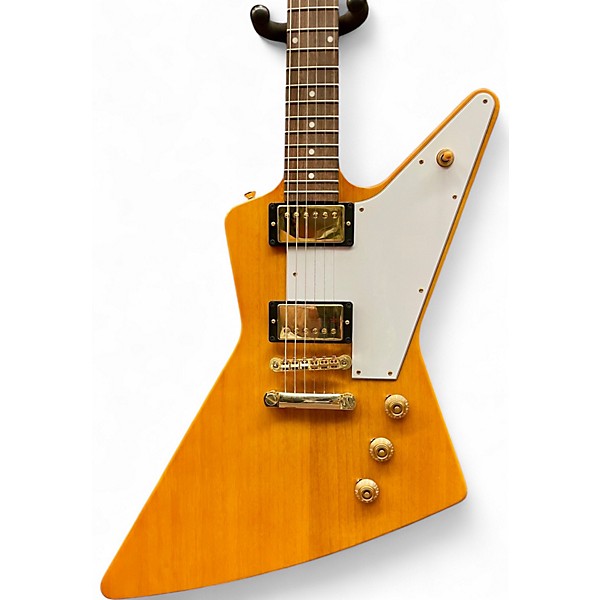 Used 2024 Epiphone 58 KORINA EXPLORER NATURAL Solid Body Electric Guitar