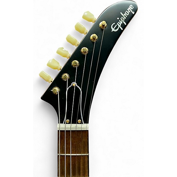 Used 2024 Epiphone 58 KORINA EXPLORER NATURAL Solid Body Electric Guitar