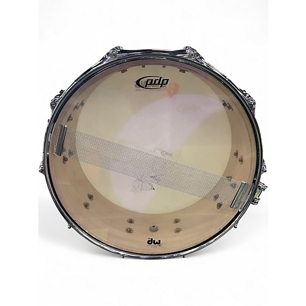 Used PDP by DW 5X14 Concept Series Snare Red to Black Fade Drum