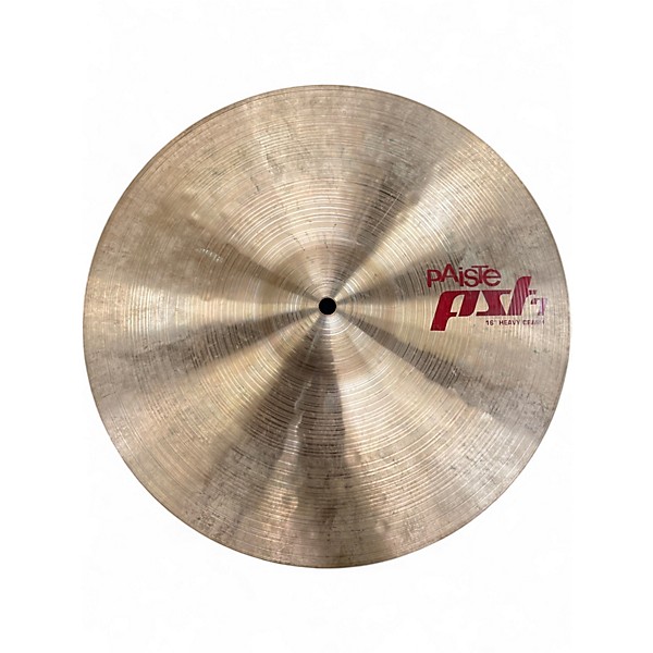 Used Paiste 16in PST7 Heavy Crash Cymbal