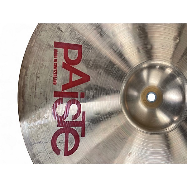 Used Paiste 16in PST7 Heavy Crash Cymbal