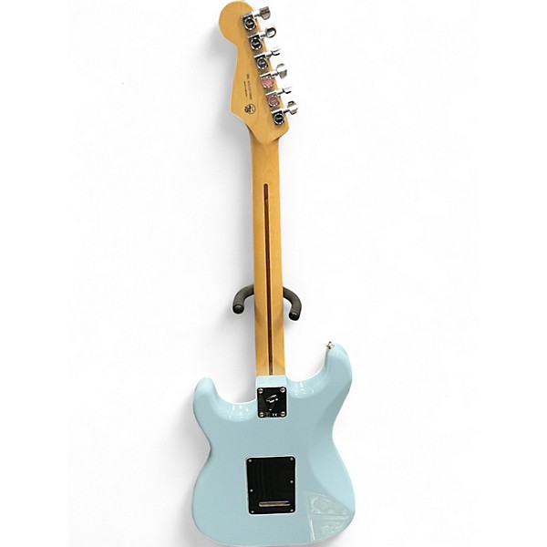 Used Fender Player Stratocaster HSS Daphne Blue Solid Body Electric Guitar