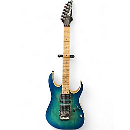 Used Ibanez RG470AHM Blue Sapphire Solid Body Electric Guitar