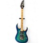 Used Ibanez RG470AHM Blue Sapphire Solid Body Electric Guitar thumbnail