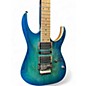 Used Ibanez RG470AHM Blue Sapphire Solid Body Electric Guitar