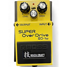 Used BOSS SD1W Super Overdrive Waza Craft Effect Pedal