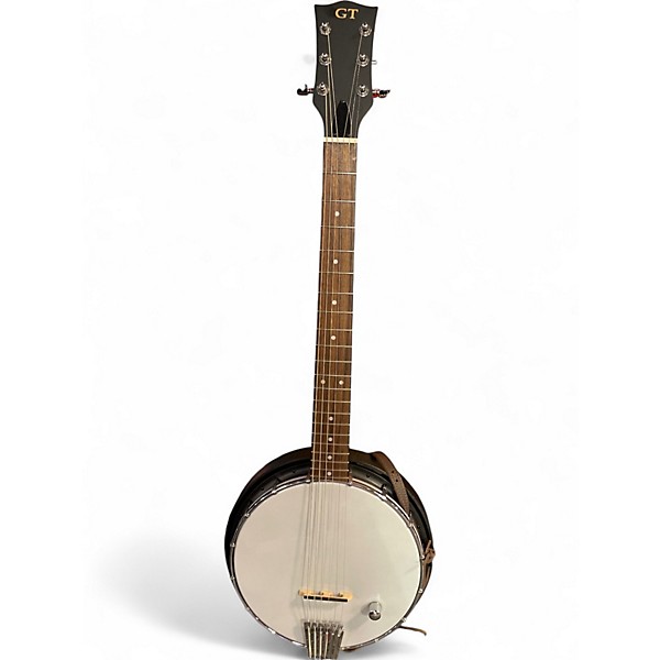 Used Gold Tone AC-6+ Black Banjo