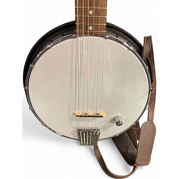 Used Gold Tone AC-6+ Black Banjo
