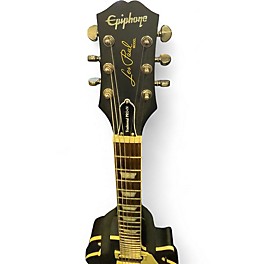 Used Epiphone Les Paul Traditional Pro IV Ebony Solid Body Electric Guitar