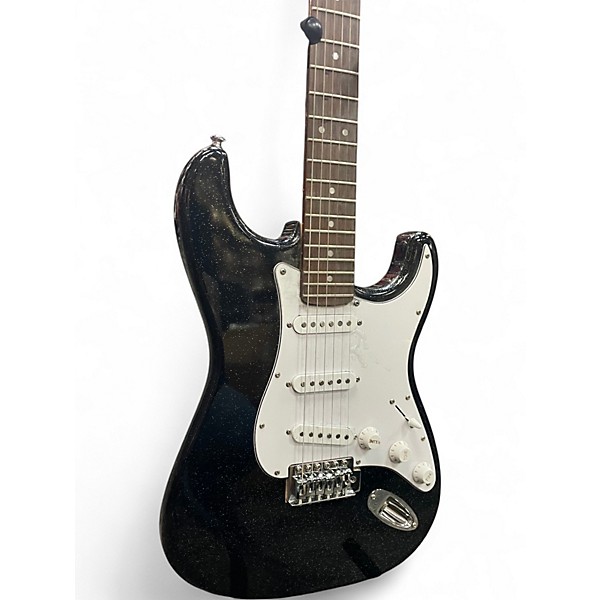 Used Bad Cat POLARIS SERIES SSS SPARKLE BLACK Solid Body Electric Guitar