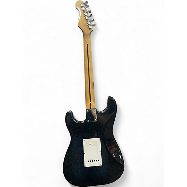Used Bad Cat POLARIS SERIES SSS SPARKLE BLACK Solid Body Electric Guitar