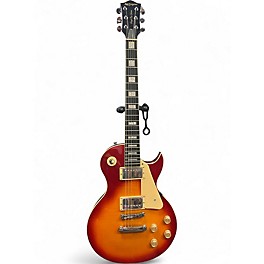Used Leo Jaymz SINGLE CUT DELUXE Heritage Cherry Sunburst Solid Body Electric Guitar