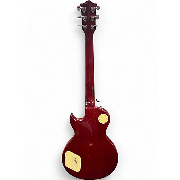 Used Leo Jaymz SINGLE CUT DELUXE Heritage Cherry Sunburst Solid Body Electric Guitar
