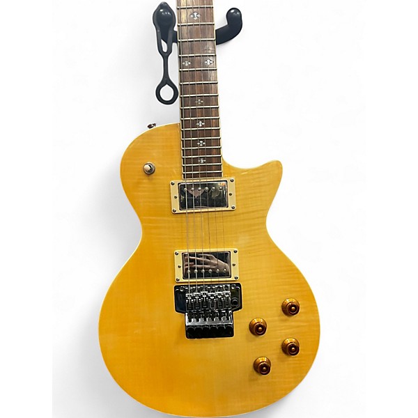 Used Xaviere XV-555 SINGLECUT YELLOW Solid Body Electric Guitar