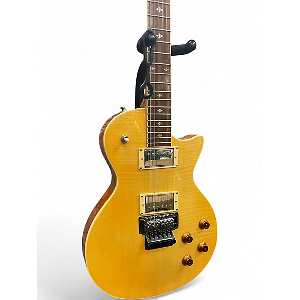 Used Xaviere XV-555 SINGLECUT YELLOW Solid Body Electric Guitar
