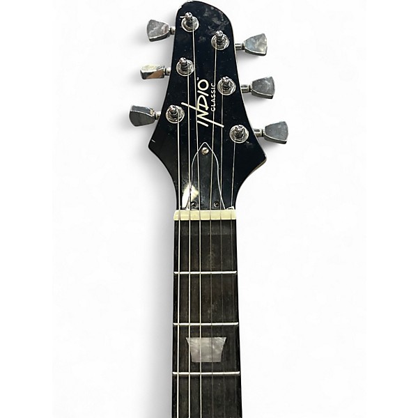 Used Indio By Monoprice Classic Series dark blue Solid Body Electric Guitar