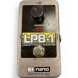 Used Electro-Harmonix Nano LPB1 Linear Power Booster Effect Pedal
