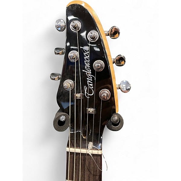 Used Tanglewood SSS Black Solid Body Electric Guitar