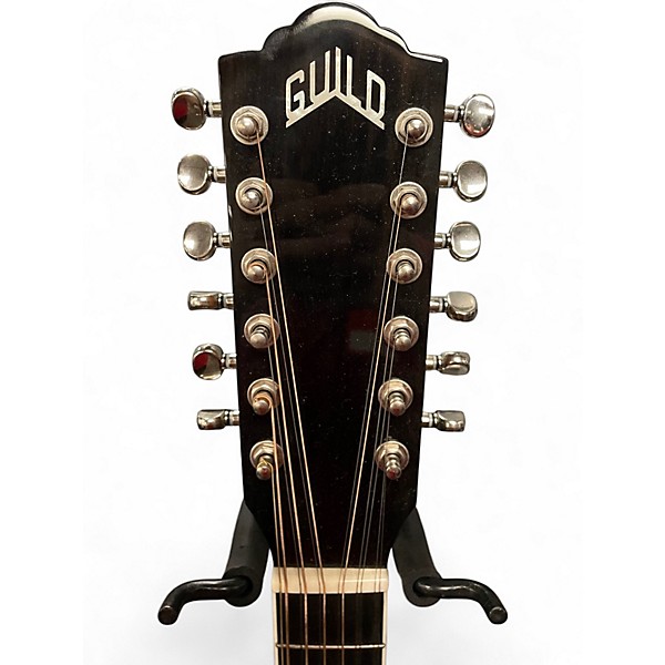 Used Guild F-25112CE DELUXE 2 Color Sunburst 12 String Acoustic Electric Guitar