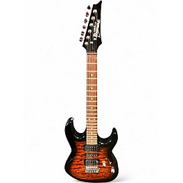 Used Ibanez GRX70QA Gio Sunburst Solid Body Electric Guitar