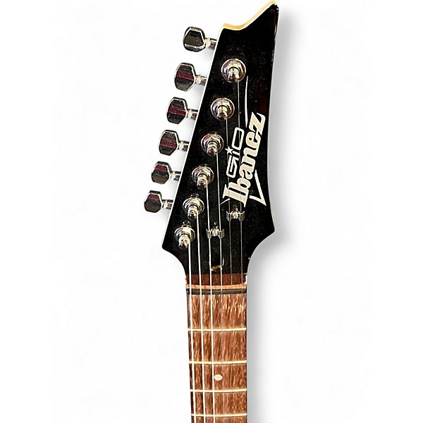 Used Ibanez GRX70QA Gio Sunburst Solid Body Electric Guitar