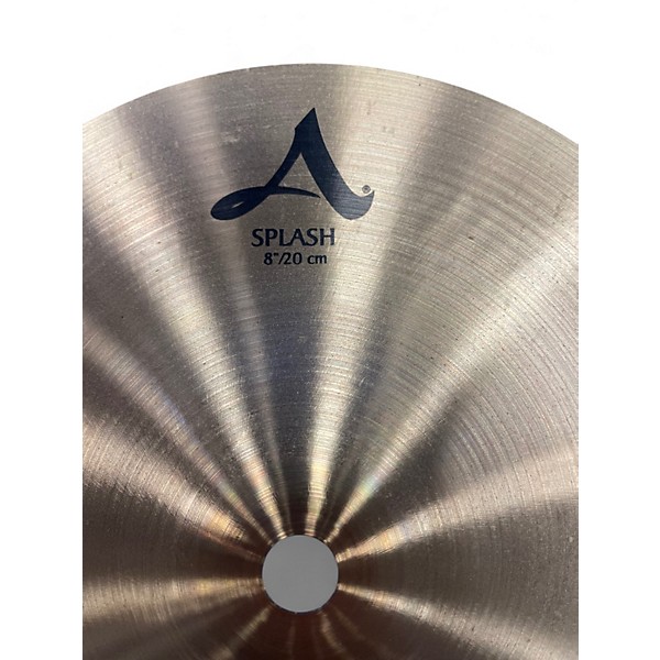 Used Zildjian 8in A Series Splash Cymbal