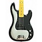 Used 2020 Fender Custom Shop 57 Precision Bass (Refinished) Silver Burst Electric Bass Guitar